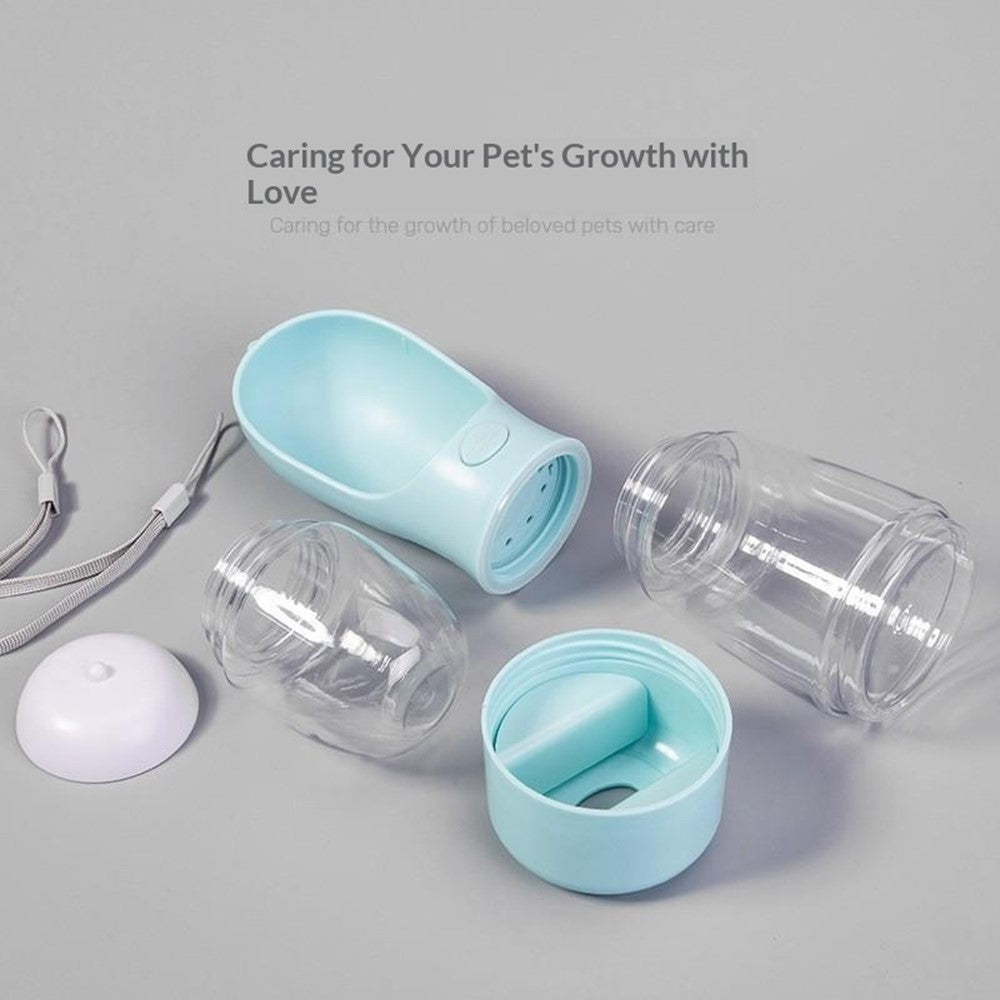 3-in-1 Pet Travel Water Bottle & Food Store – image 5