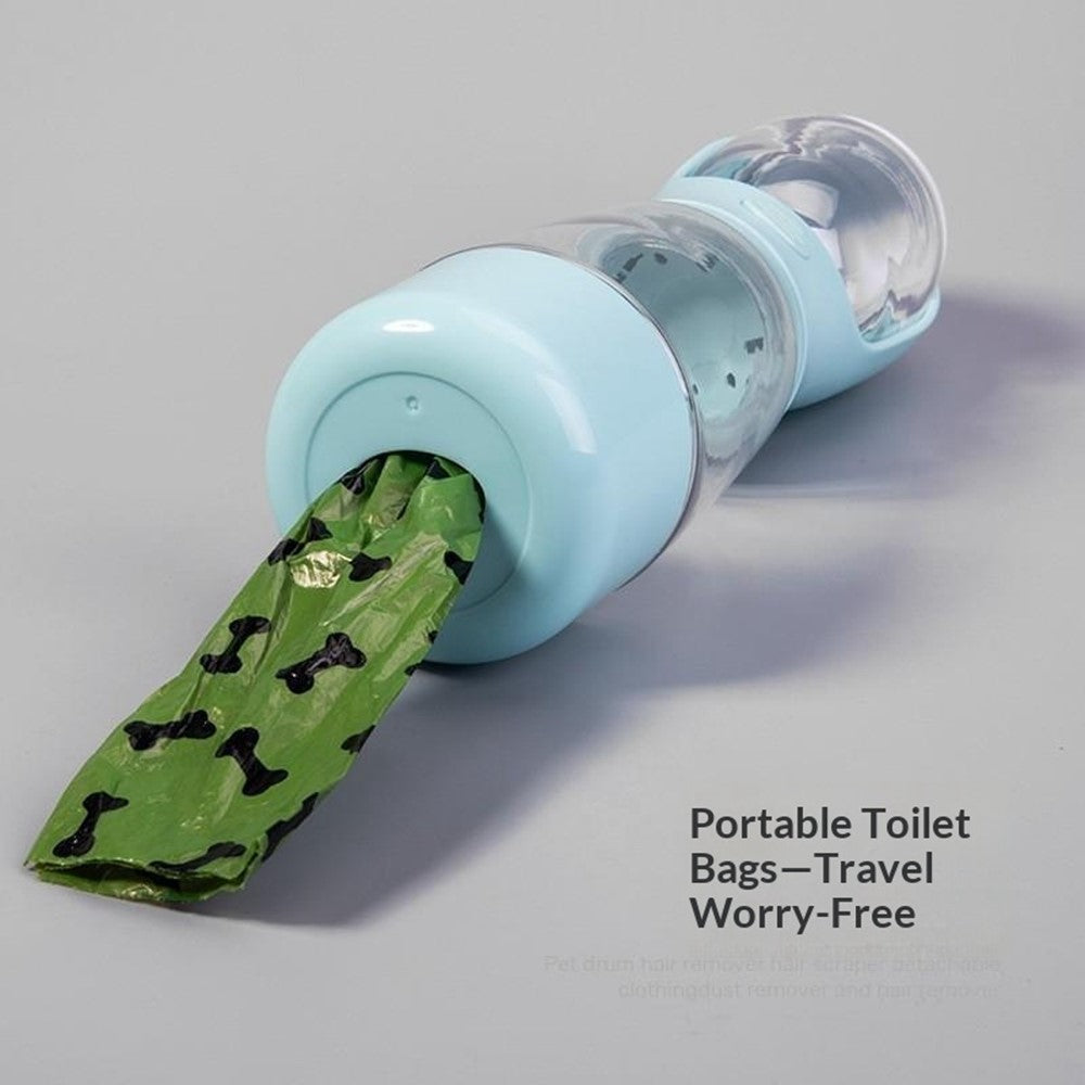 3-in-1 Pet Travel Water Bottle & Food Store – image 6