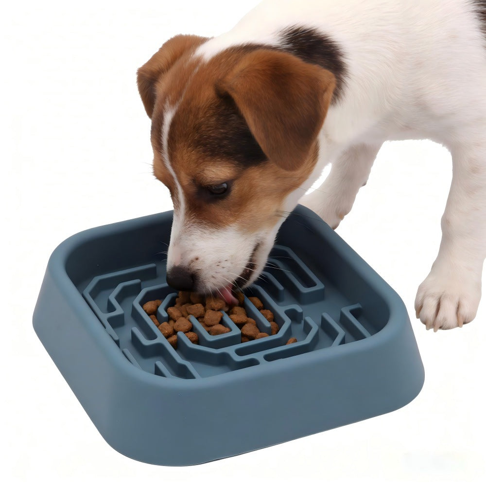 Silicone Slow Feeder Pet Bowl, Suction Cups – image 4