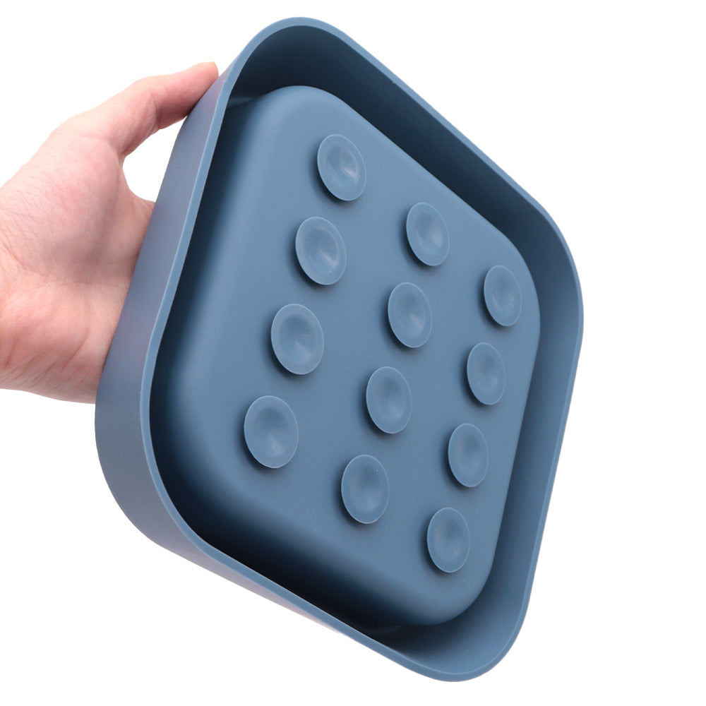 Silicone Slow Feeder Pet Bowl, Suction Cups – image 7