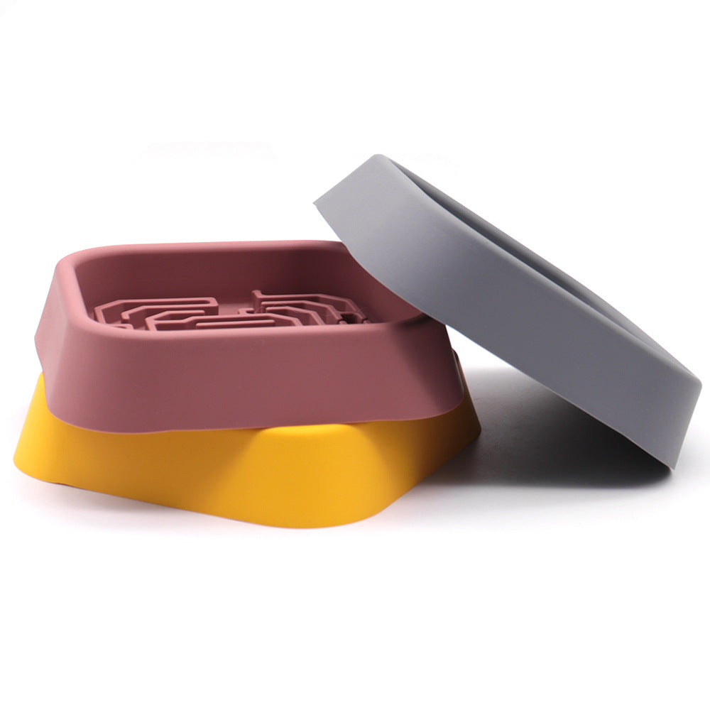 Silicone Slow Feeder Pet Bowl, Suction Cups – image 8