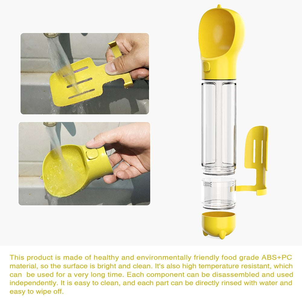 3-in-1 Dog Travel Set, 500ml Bottle – image 7