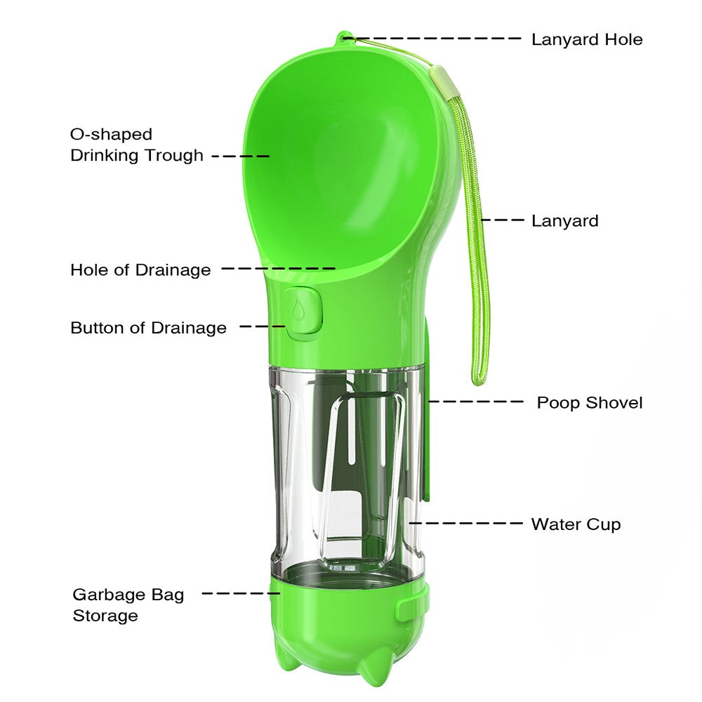 SH-01 2-in-1 Dog Water Bottle, 300ml – image 3