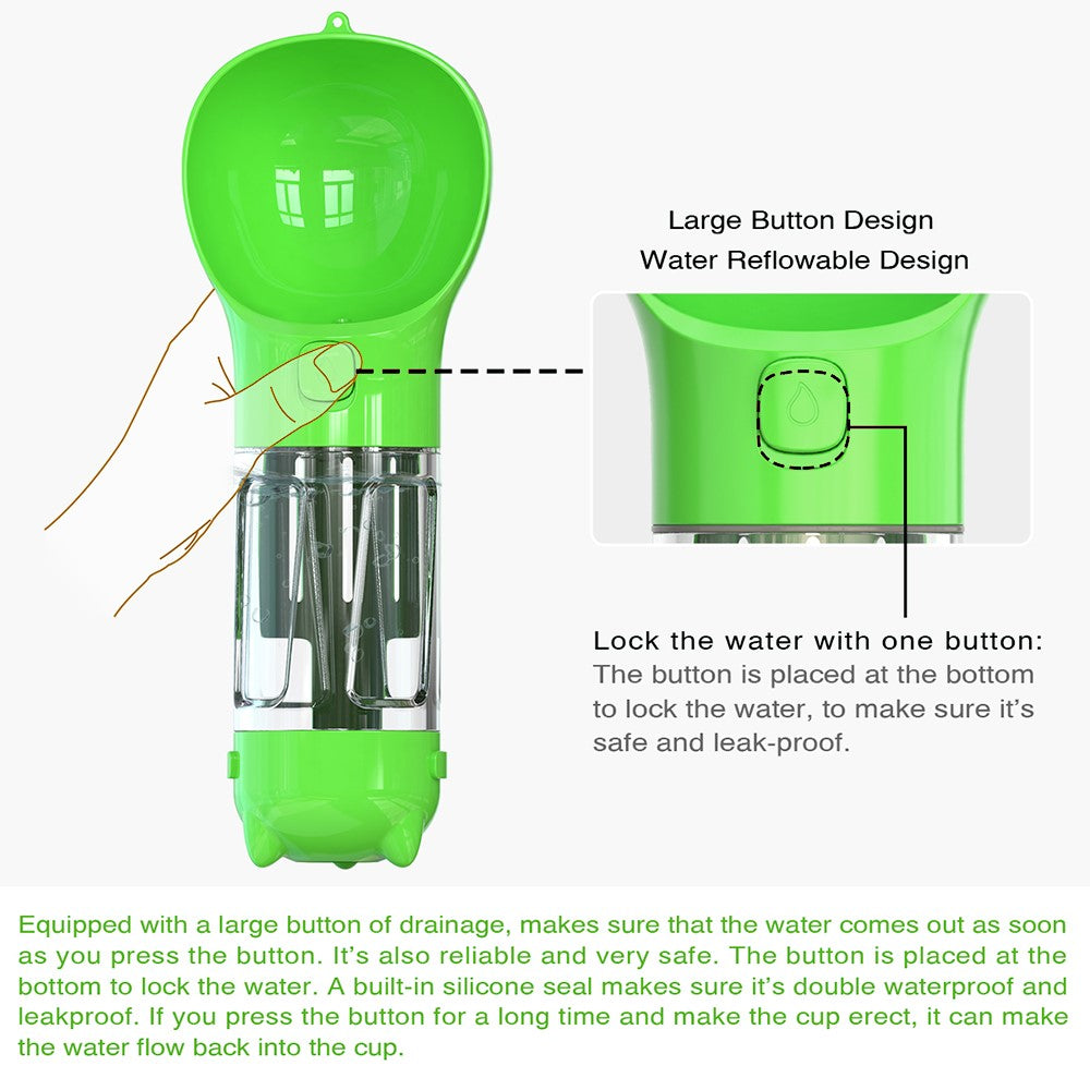 SH-01 2-in-1 Dog Water Bottle, 300ml – image 5