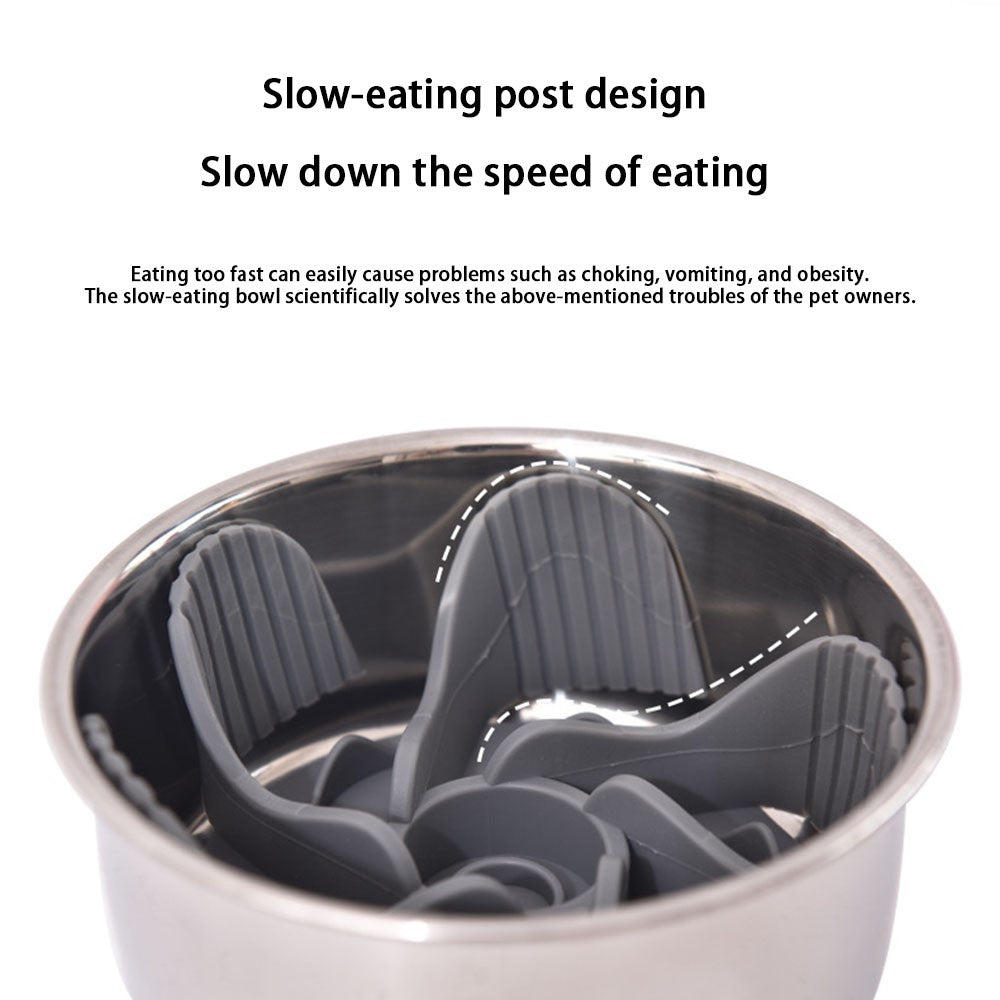 Windmill Slow Feeder Dog Bowl, Anti-Gulp – image 2