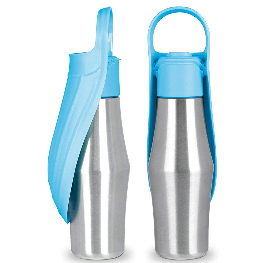 Stainless Steel Dog Water Bottle, Portable – image 8