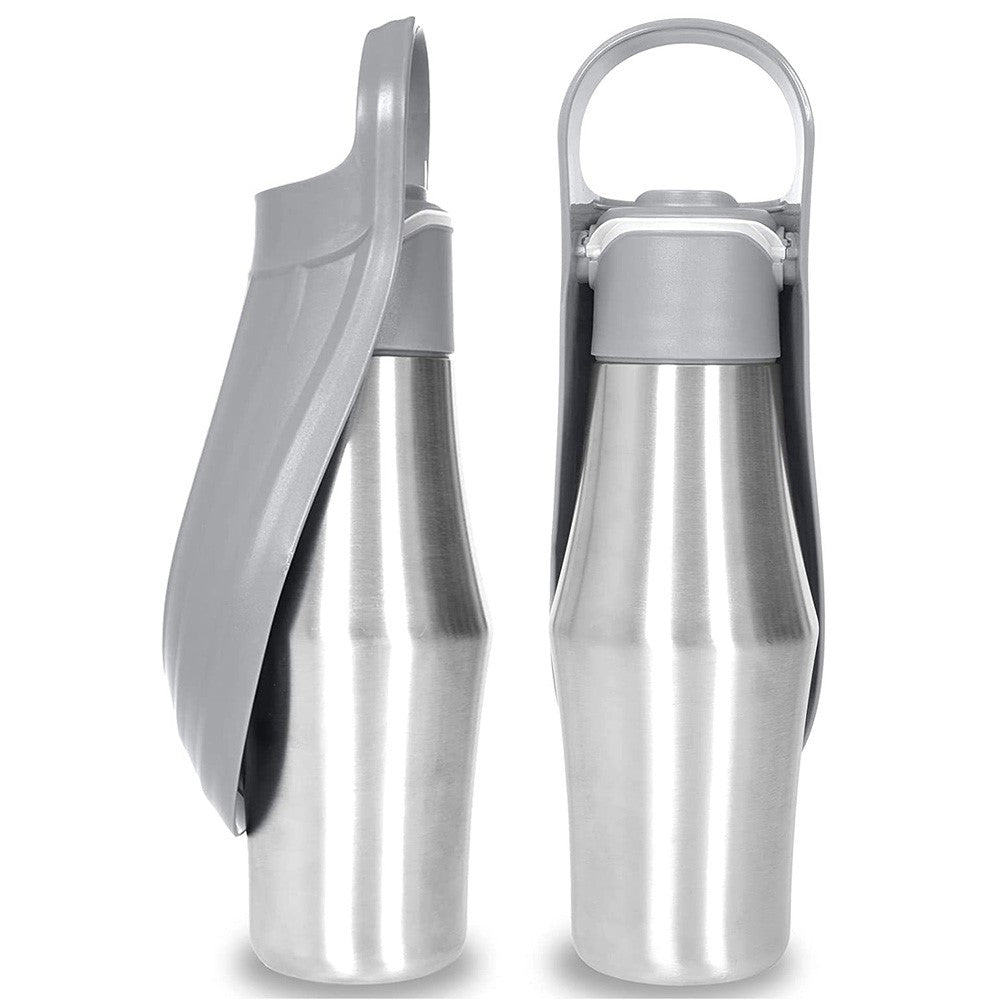 Stainless Steel Dog Water Bottle, Portable – image 9