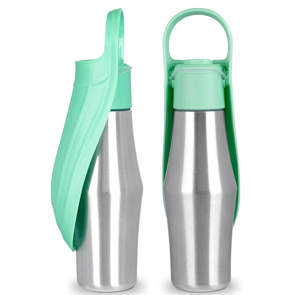 Stainless Steel Dog Water Bottle, Portable – image 10