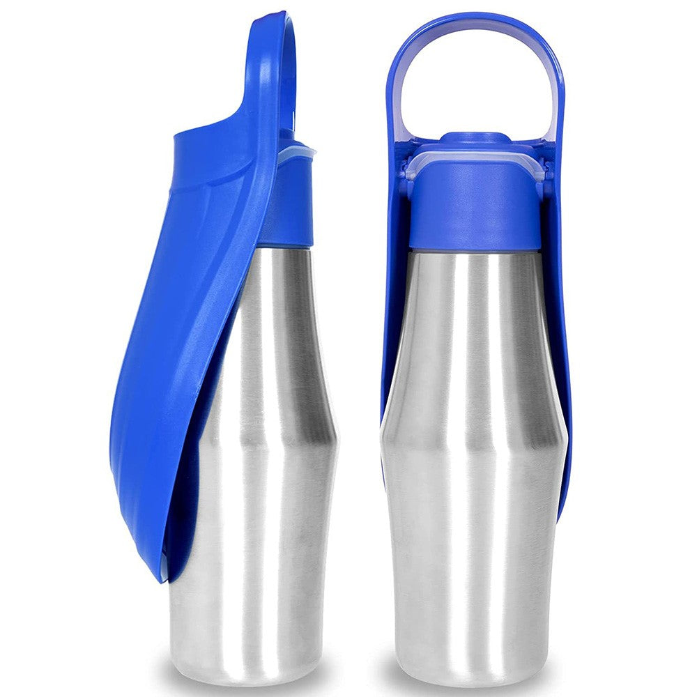 Stainless Steel Dog Water Bottle, Portable – image 6