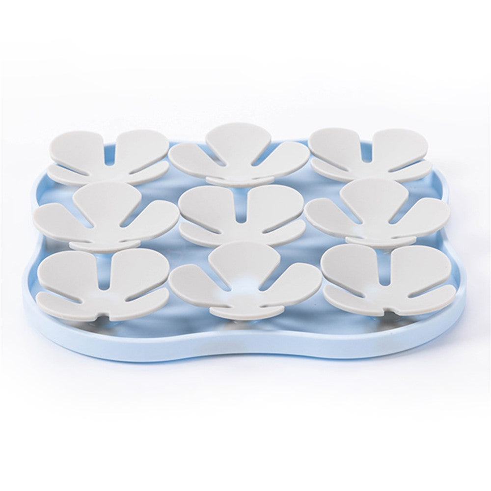 Flower-Shaped Silicone Lick Bowl – Slow Feeder with Suction Cups