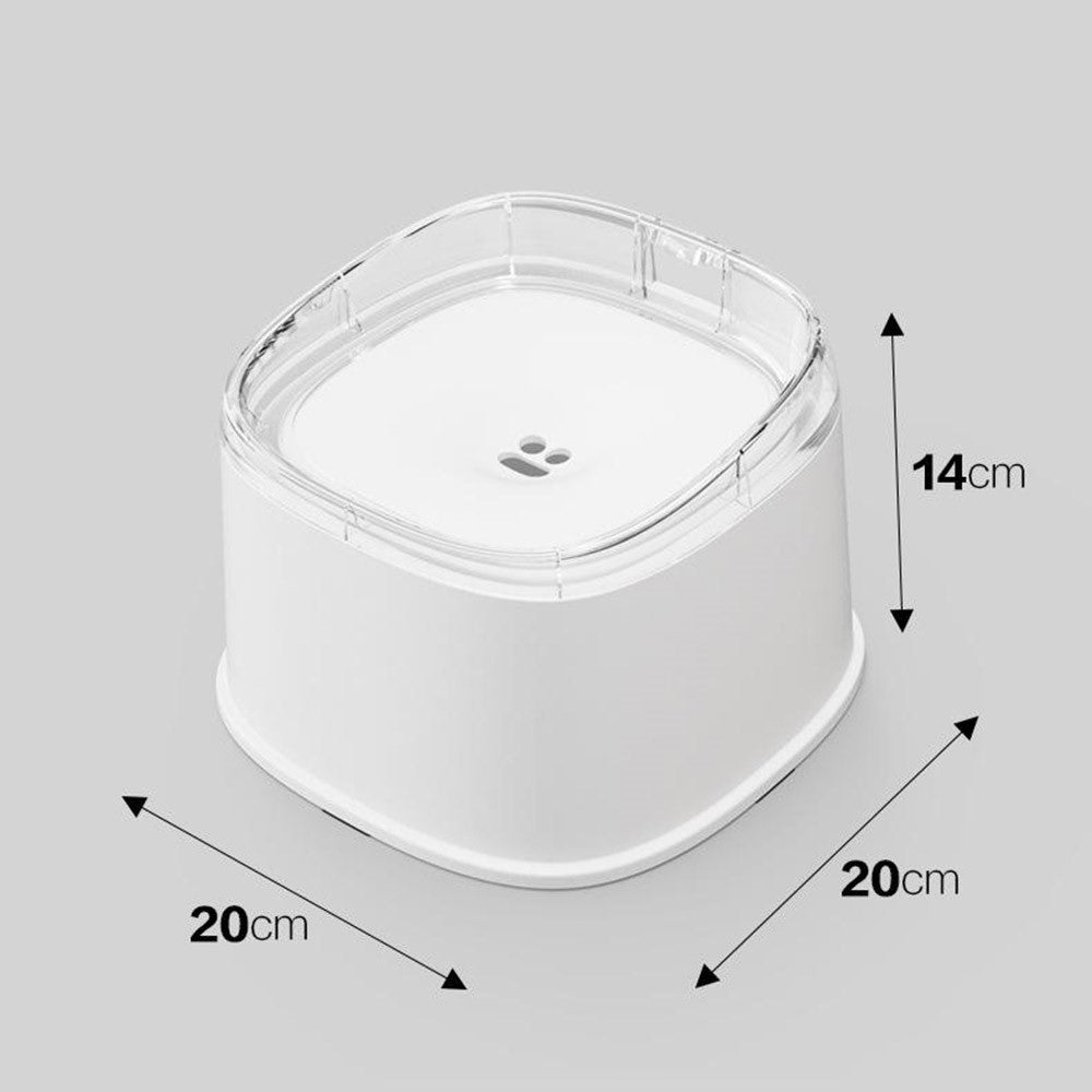 Floating Pet Water Bowl, 2200ml – image 9