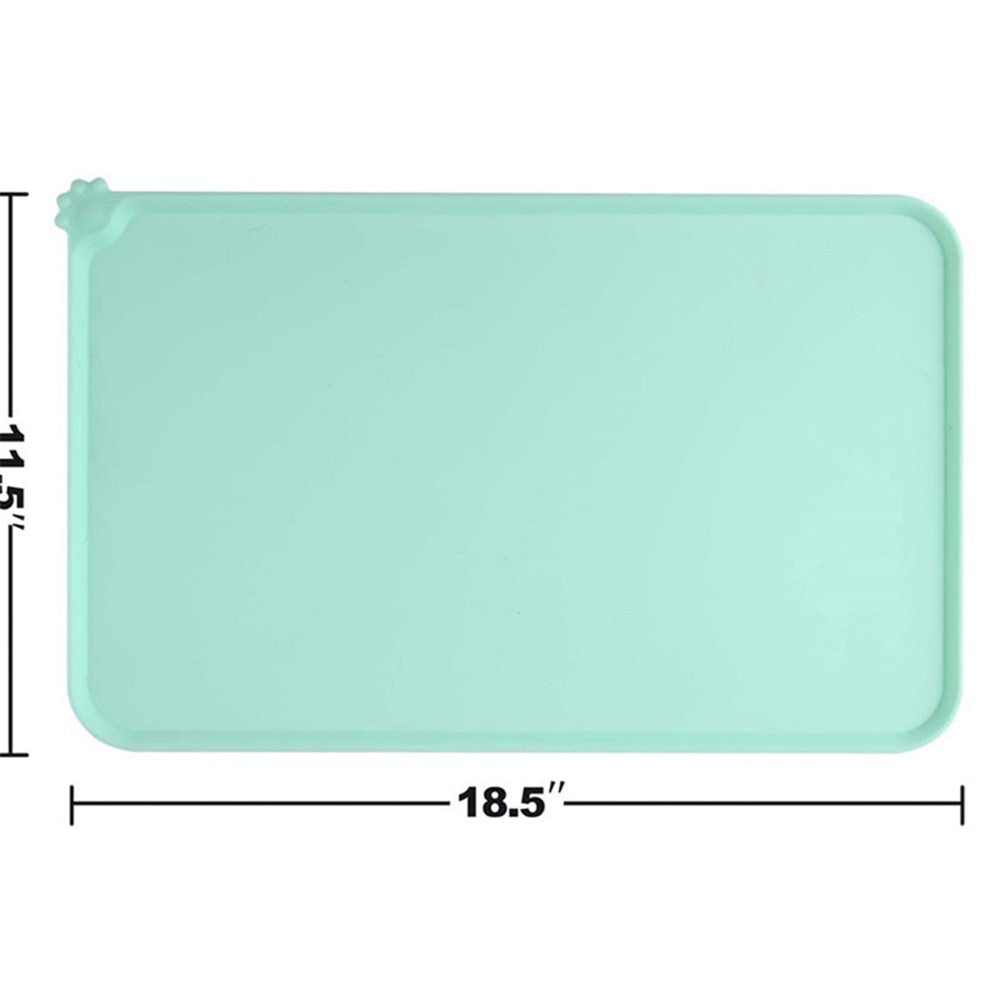 Water-Resistant Silicone Pet Feeding Mat – image 3