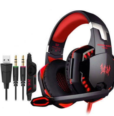 Wired Gaming Headset – Surround Sound Bass – image 3