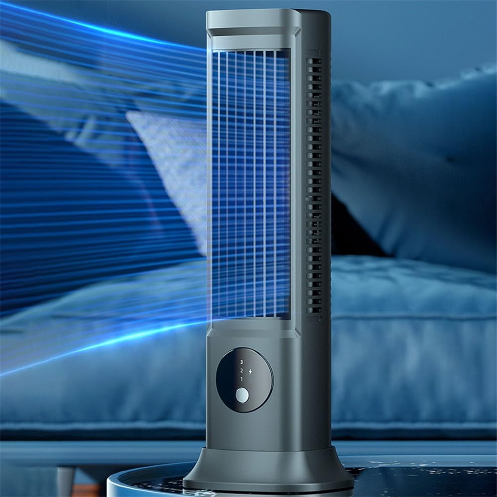 Rechargeable Bladeless Tower Fan – image 10