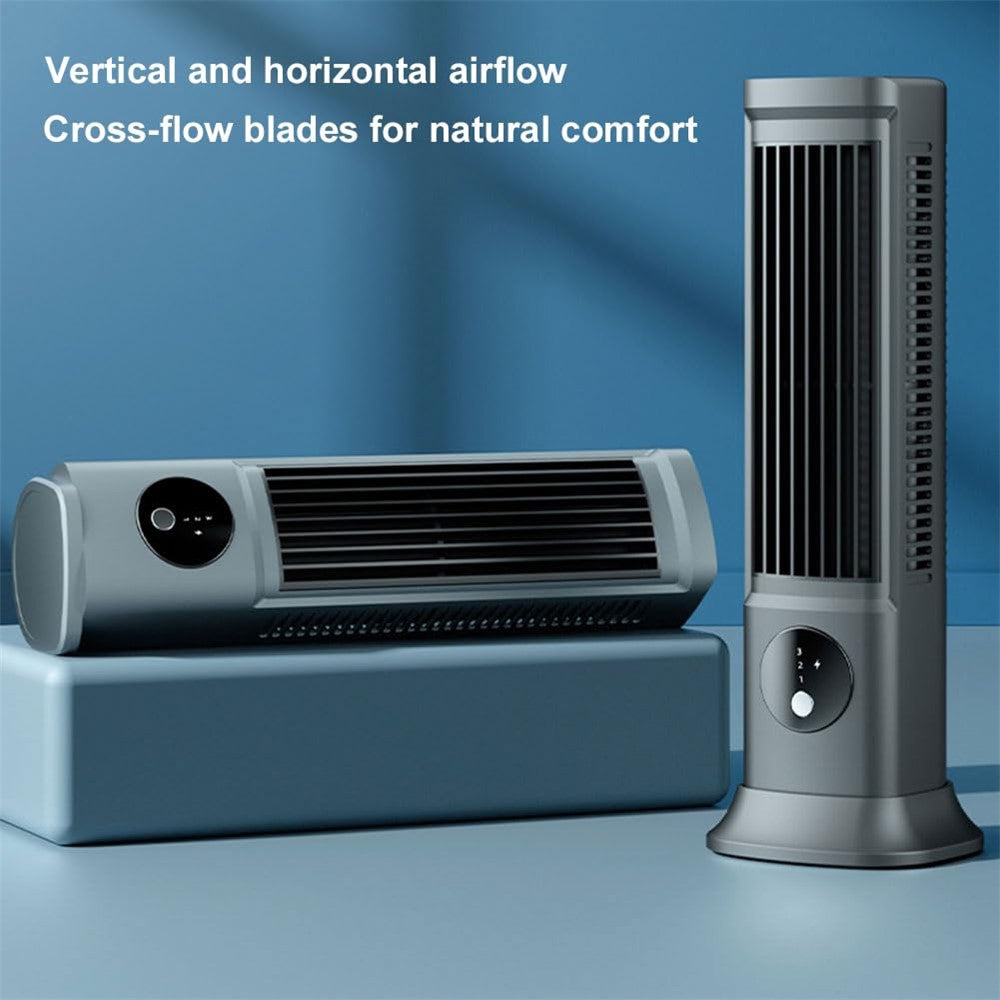 Rechargeable Bladeless Tower Fan – image 3