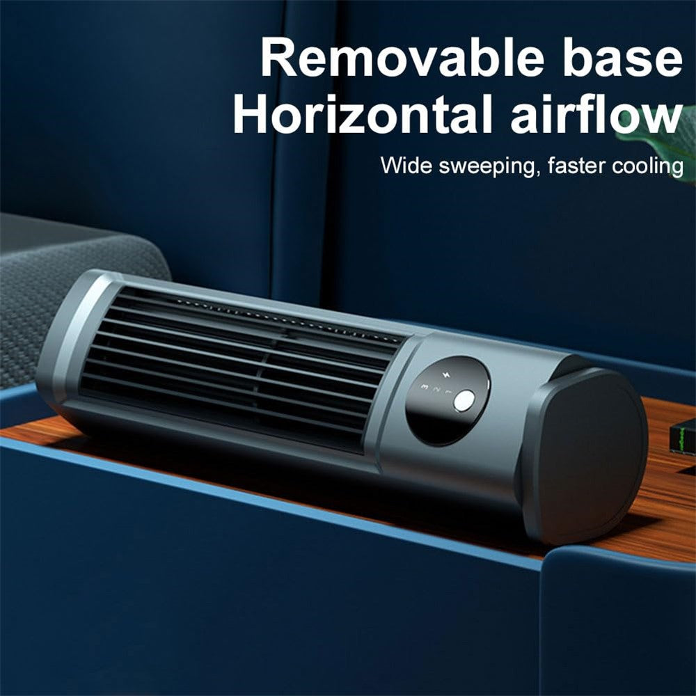 Rechargeable Bladeless Tower Fan – image 5