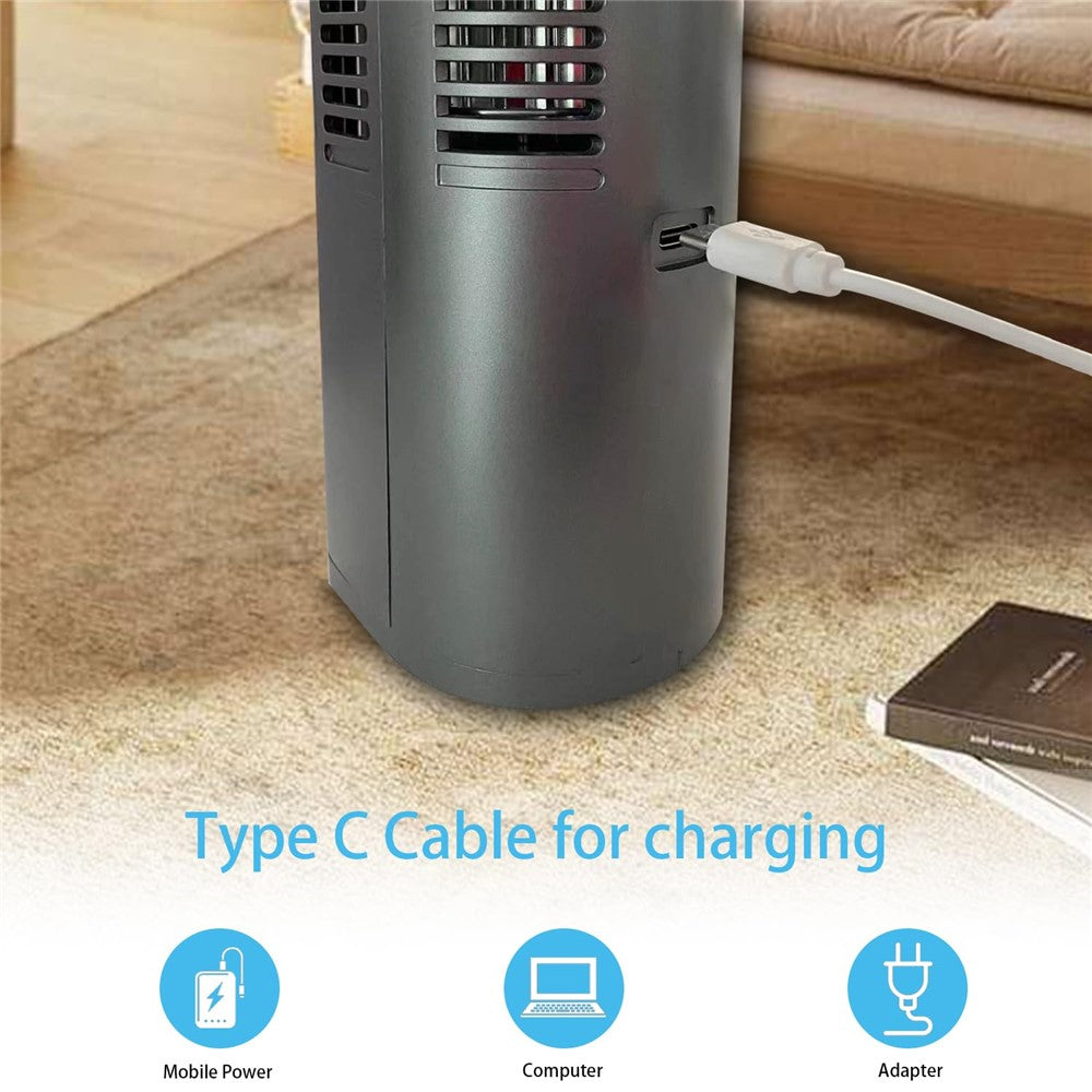 Rechargeable Bladeless Tower Fan – image 7