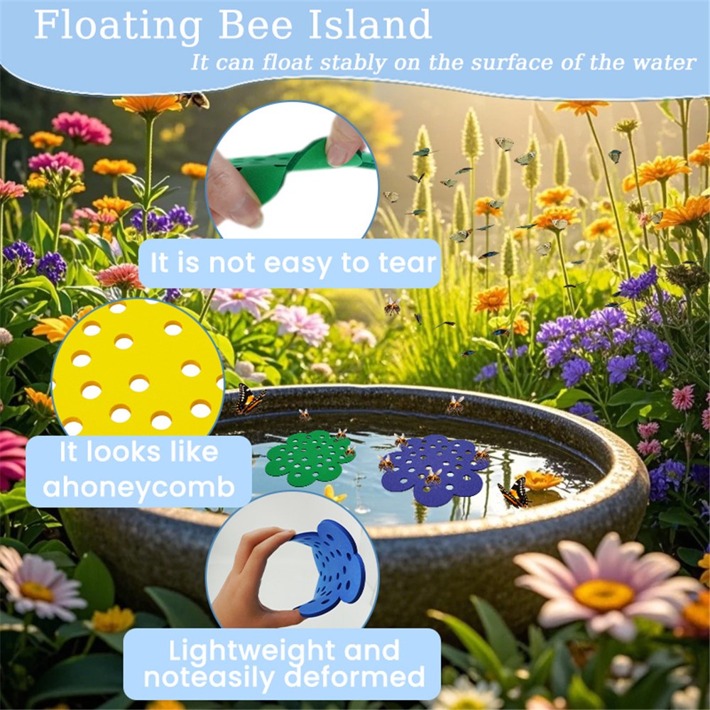 Floating Bee & Butterfly Water Trays, 4 Pack – image 4