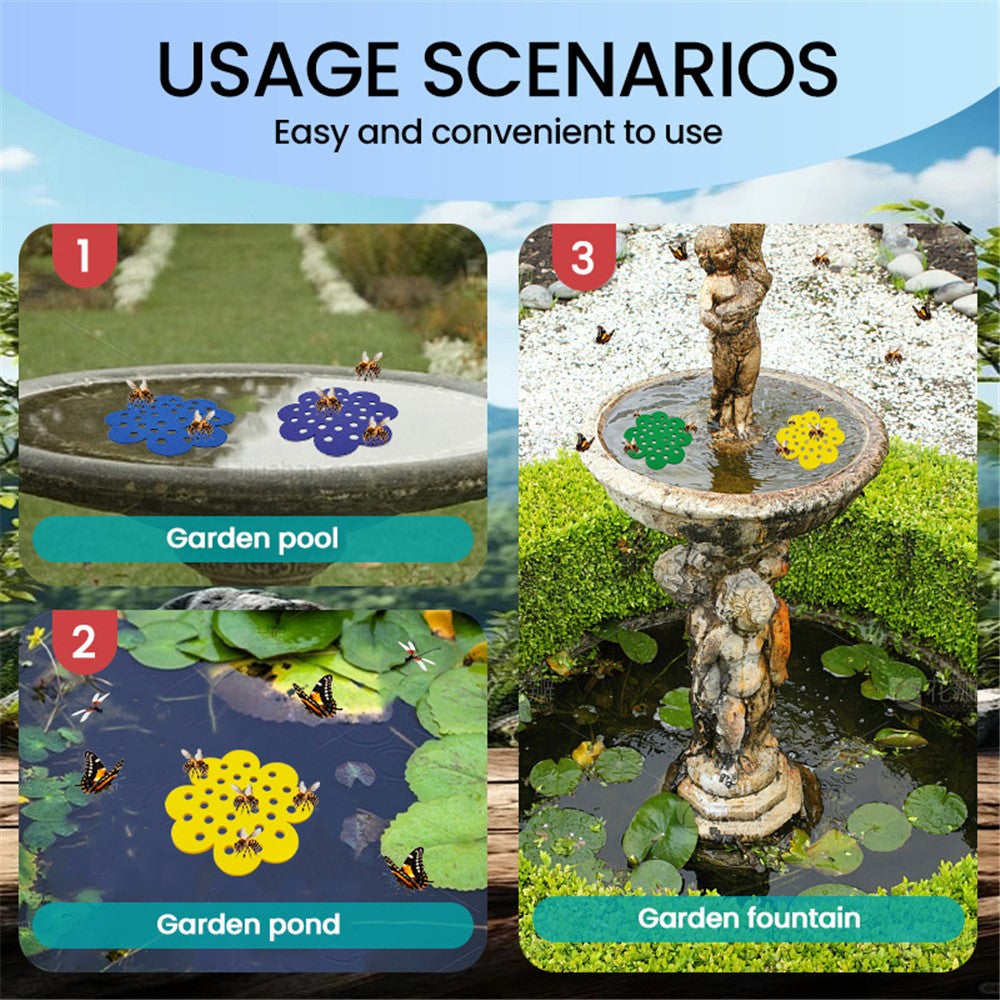 Floating Bee & Butterfly Water Trays, 4 Pack – image 5