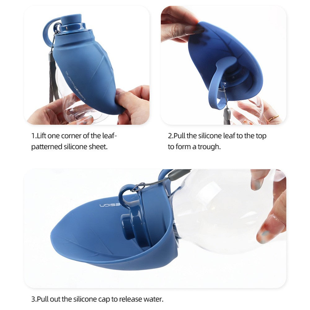 Foldable Pet Water Bottle, 300ml BPA-Free – image 7