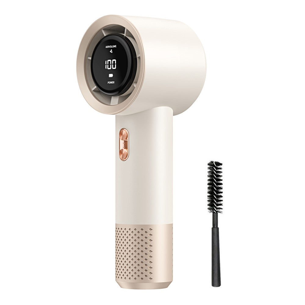 Mini Handheld Fan – 199 Speeds, 3000mAh, USB-C, Display