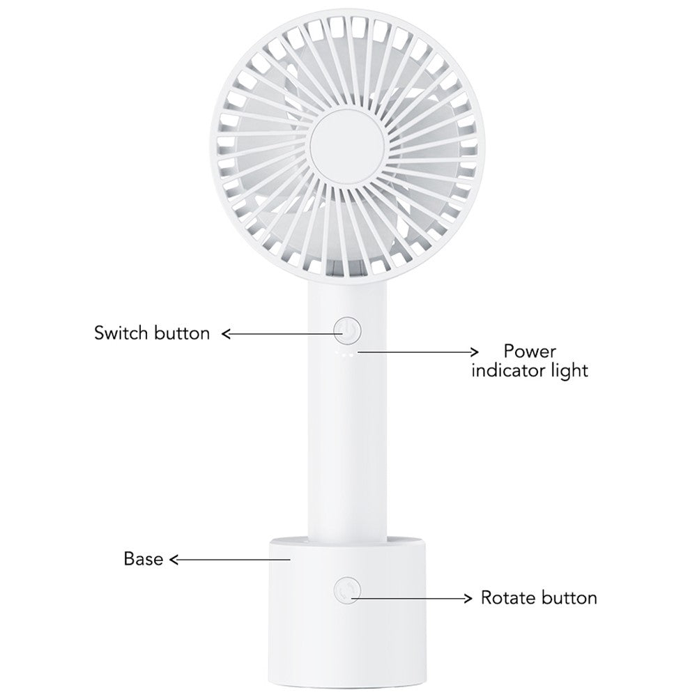 F69 Auto-Rotating Desktop Fan – image 2