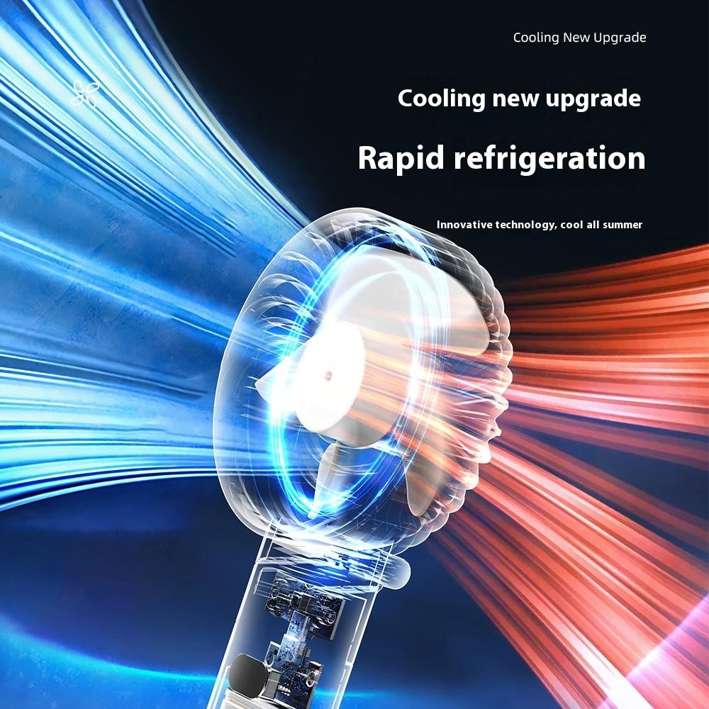 RD10 Foldable Handheld Fan with Power Bank – image 3