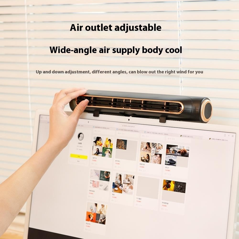 F81 Clip-On Computer Desk Fan – image 10