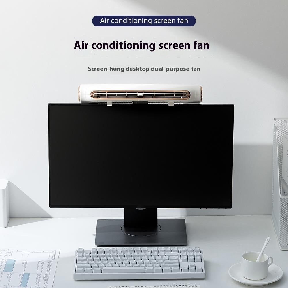 F81 Clip-On Computer Desk Fan – image 2