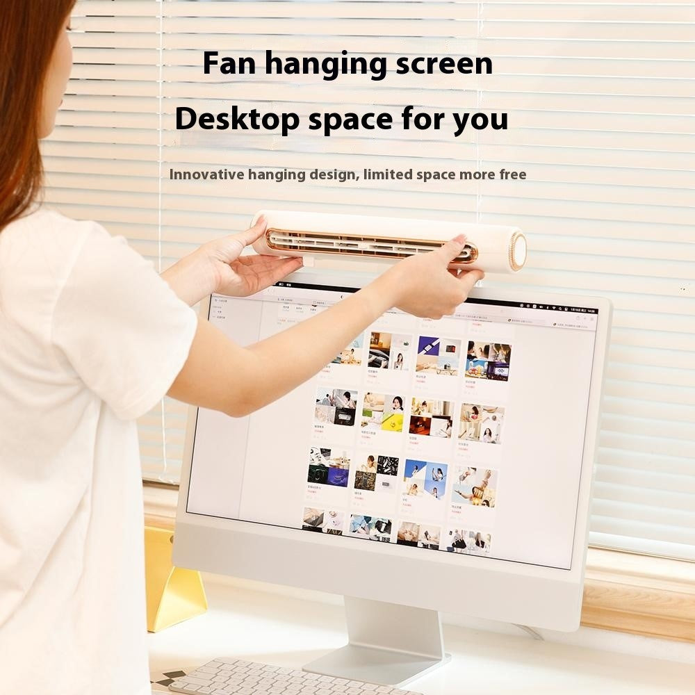 F81 Clip-On Computer Desk Fan – image 4