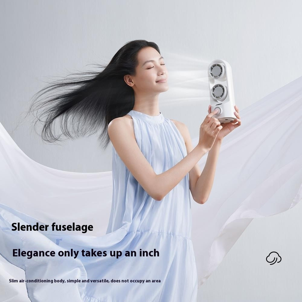F84 Dual-Head Turbo Desktop Fan – image 7