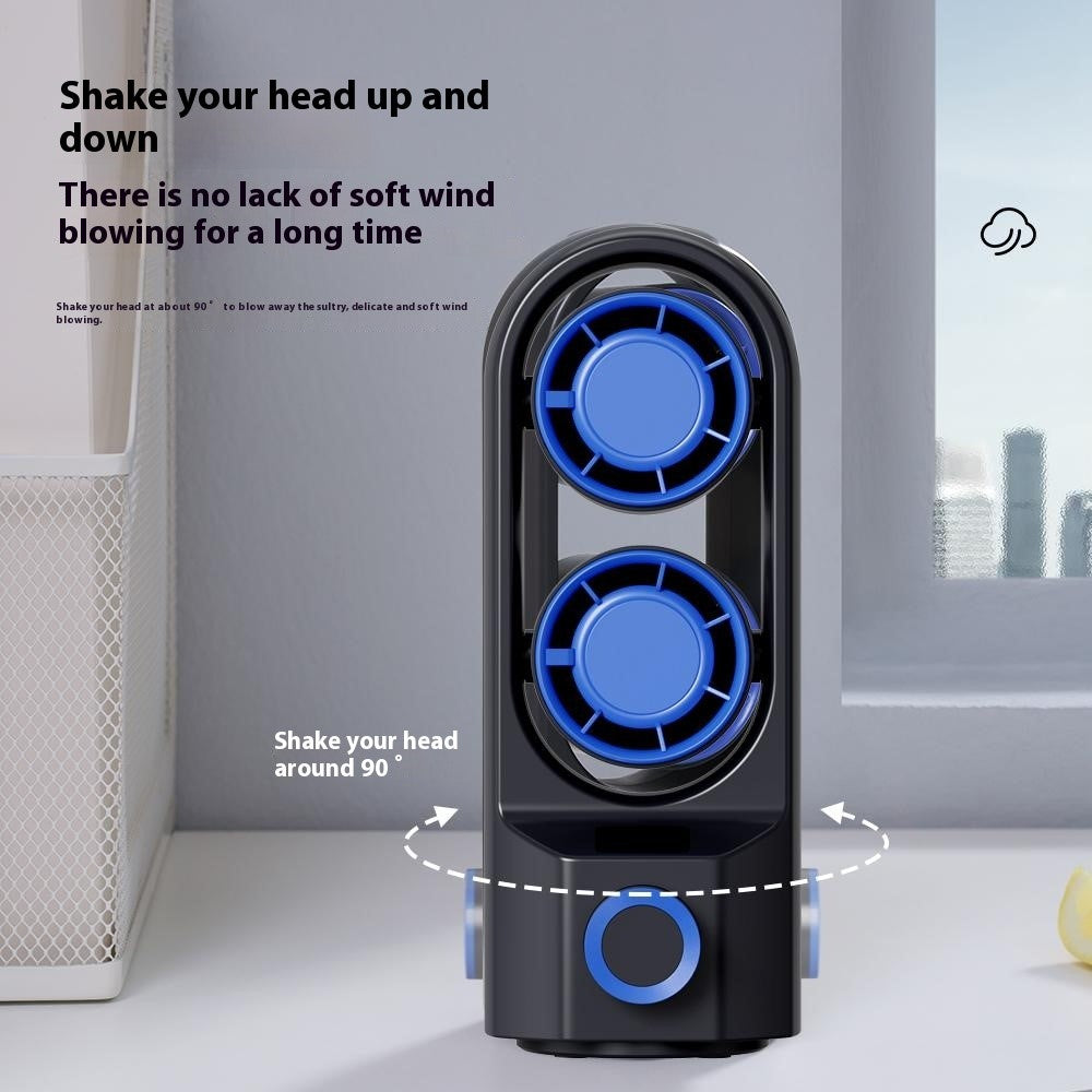 F84 Dual-Head Turbo Desktop Fan – image 8