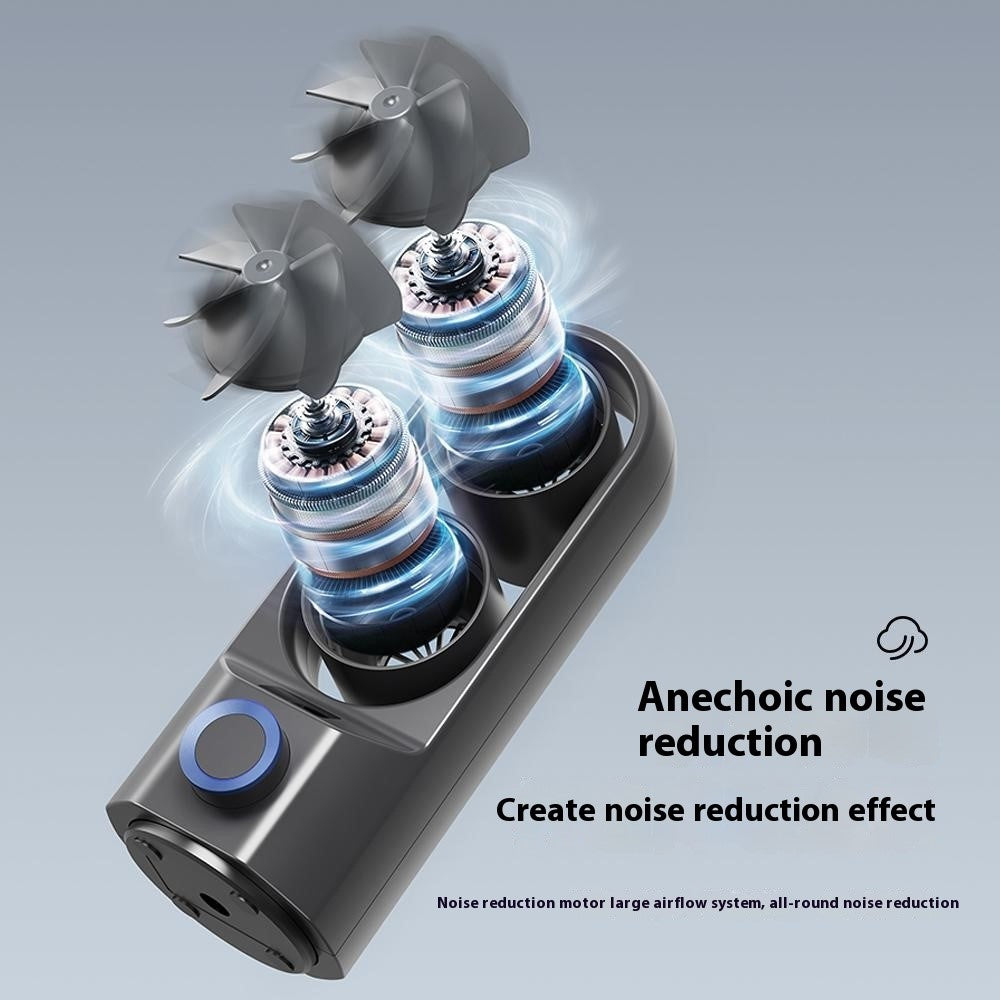F84 Dual-Head Turbo Desktop Fan – image 9