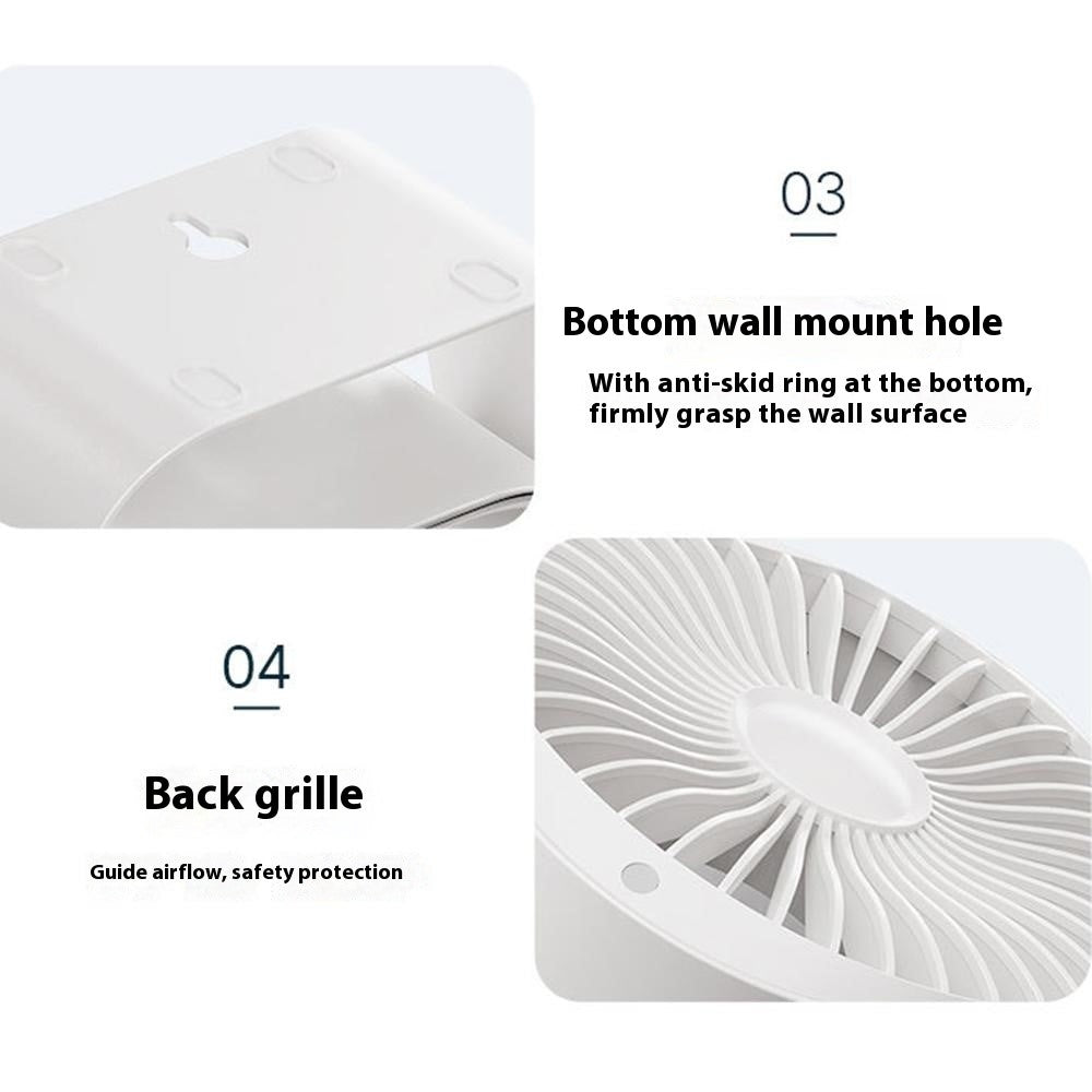 F87 Turbo Desktop Fan with Digital Display – image 13