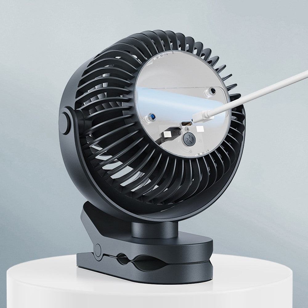 RD23 Clip-On Oscillating Desk Fan – image 11