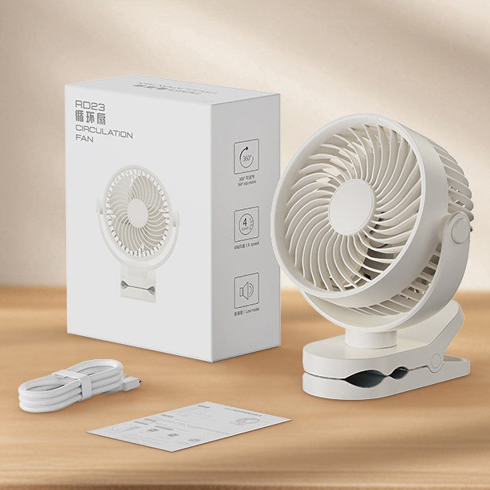 RD23 Clip-On Oscillating Desk Fan – image 15