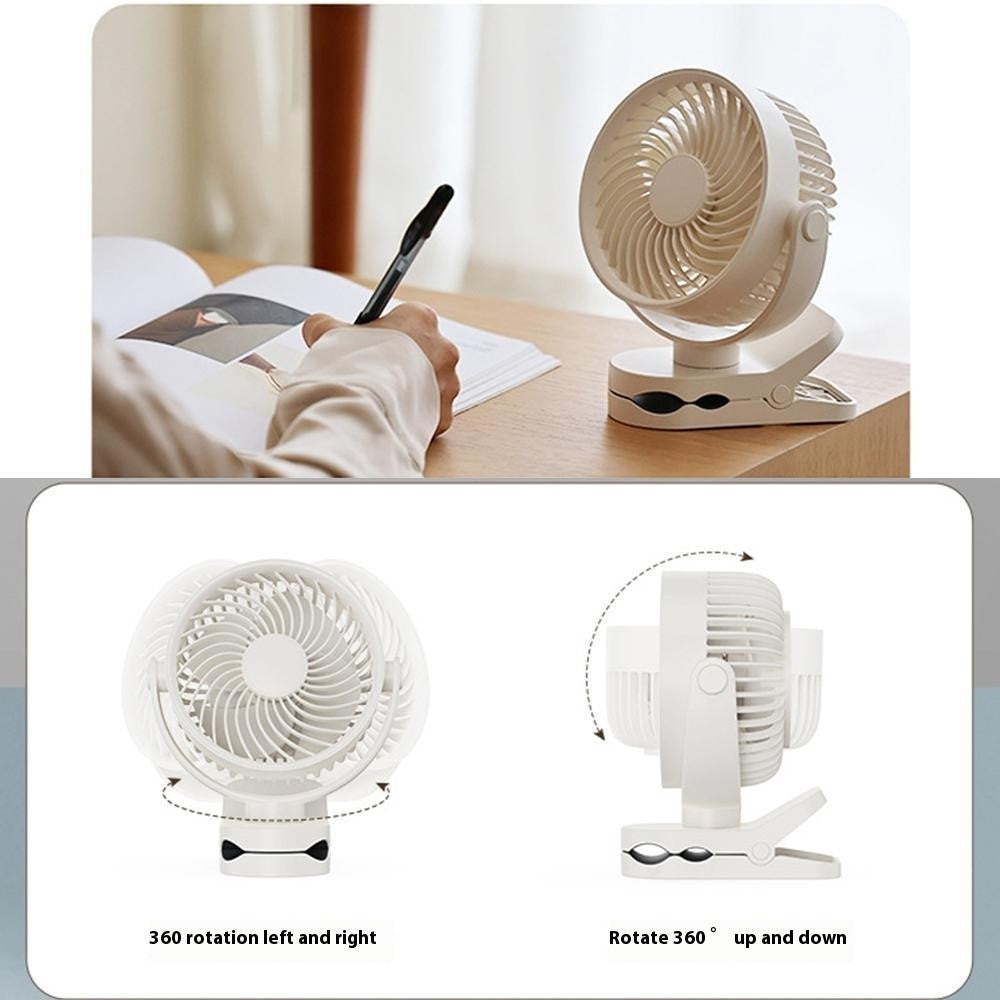 RD23 Clip-On Oscillating Desk Fan – image 3