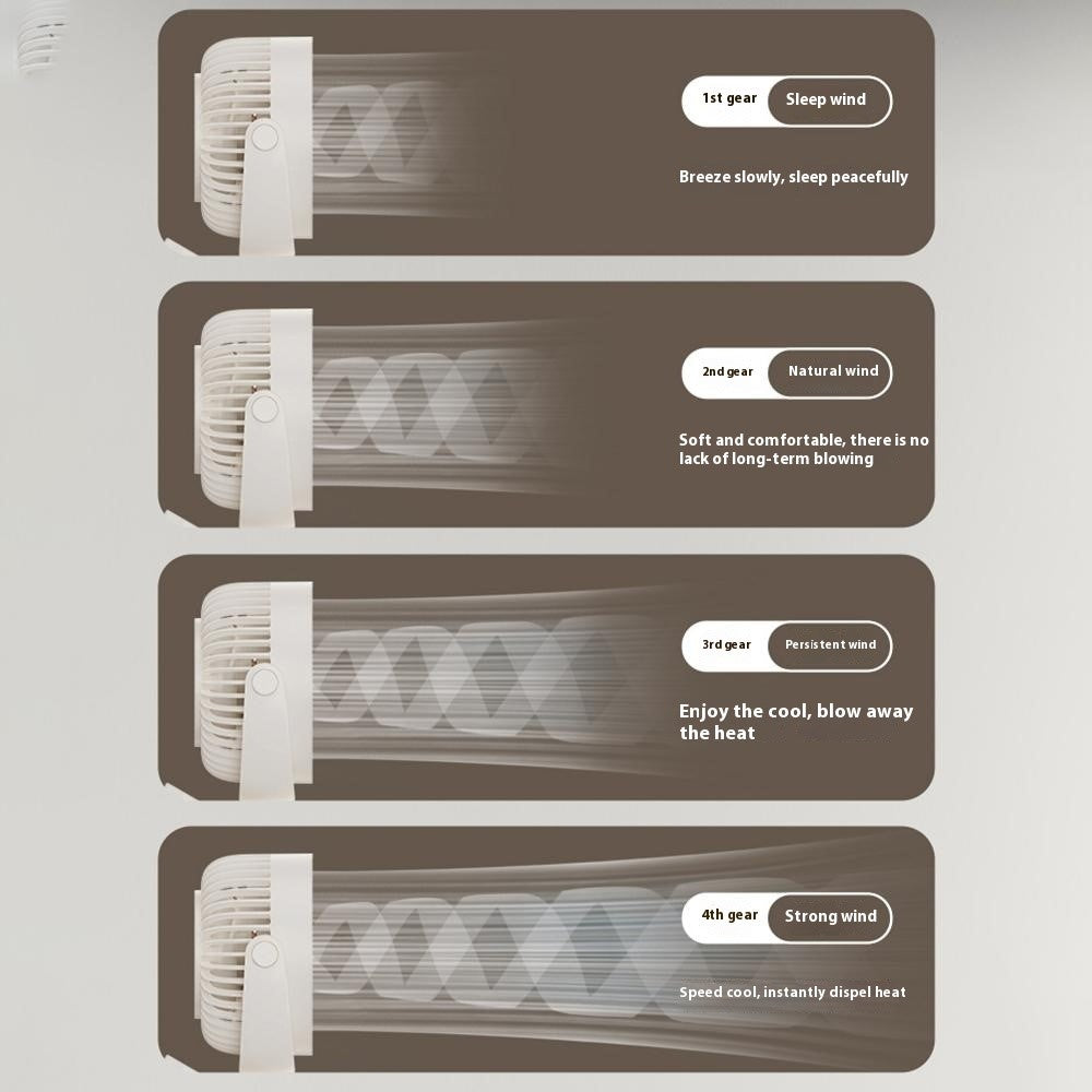 RD23 Clip-On Oscillating Desk Fan – image 9