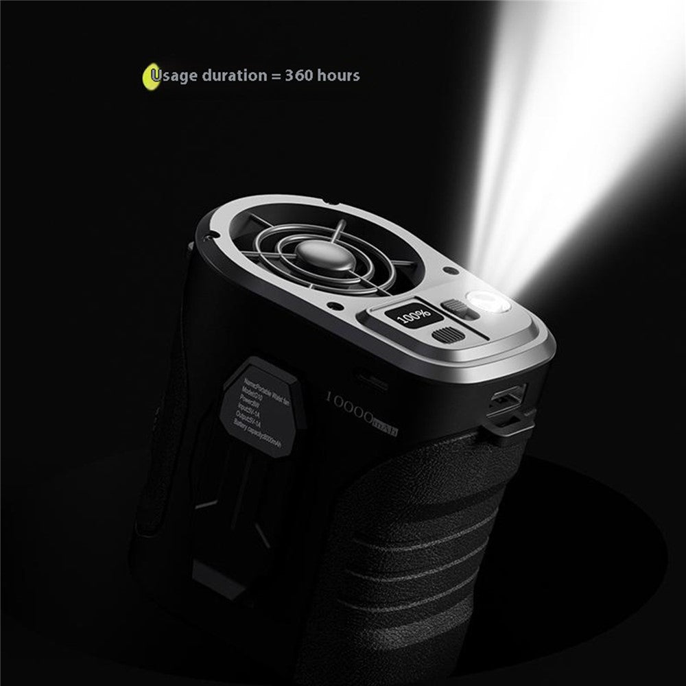 G10 Portable Waist Fan with Power Bank & LED Light – image 6