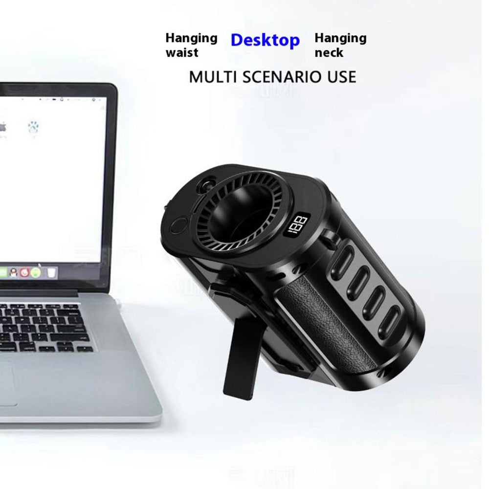 G30 Portable Waist Fan with Stand & LED Flashlight – image 7