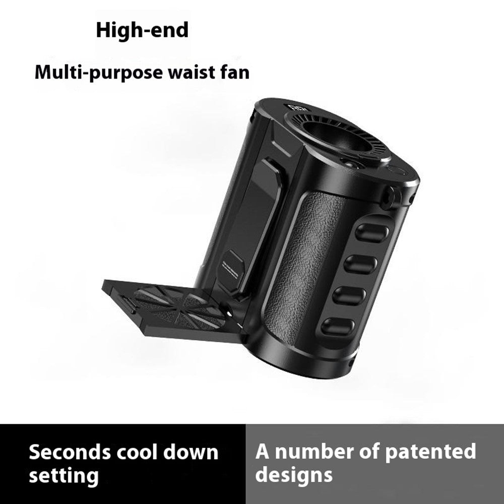 G30 Portable Waist Fan with Stand & LED Flashlight – image 8