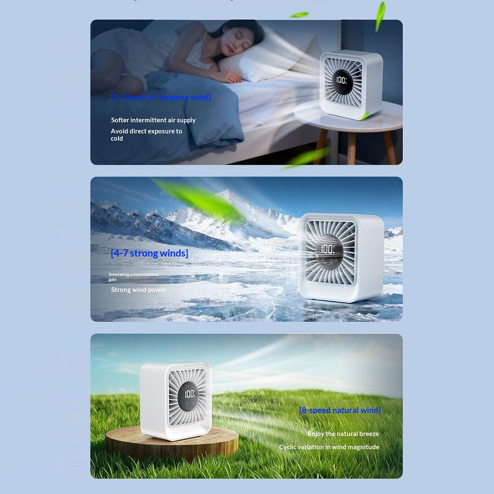 YS-G7 Rechargeable Desk Fan – image 10