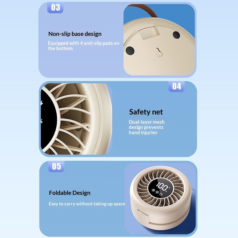 YS-G3 Oscillating Desk & Wall-Mount Fan with Remote – image 12