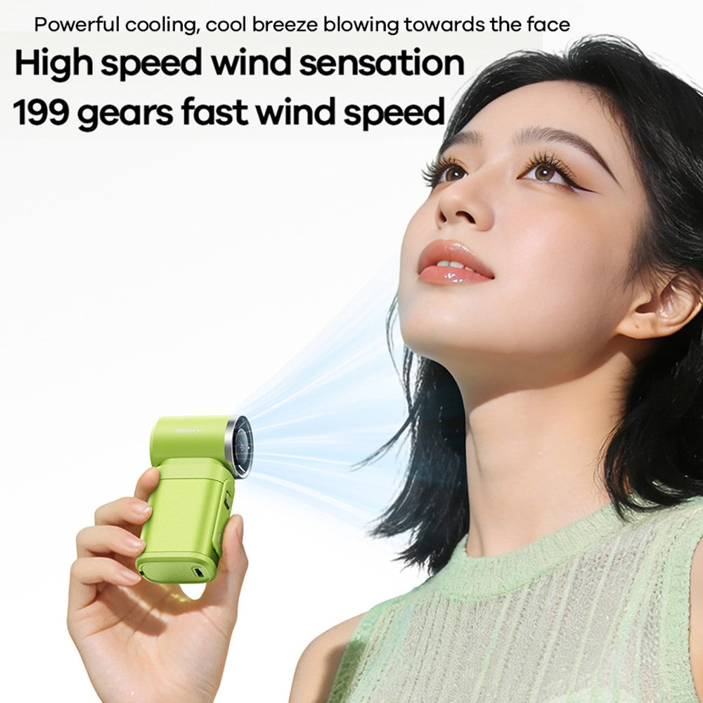 REMAX RS-SF26 Mini Metal Handheld Fan – image 3