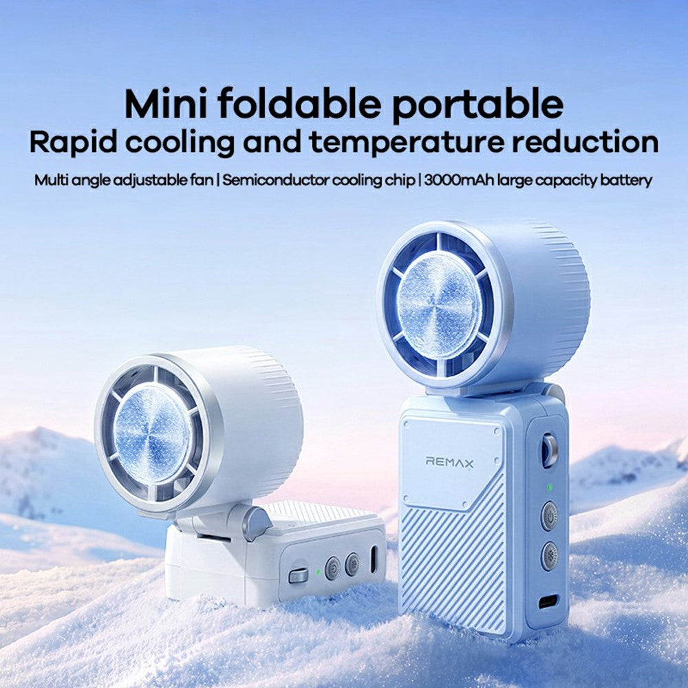 REMAX RS-SF35 Mini Foldable Handheld & Desk Fan – image 2