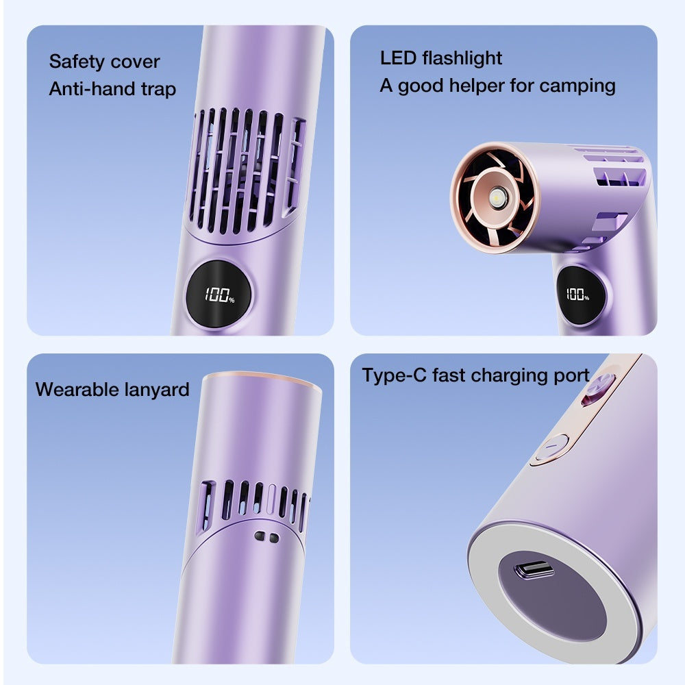2-in-1 Lipstick-Style Mini Fan – image 8