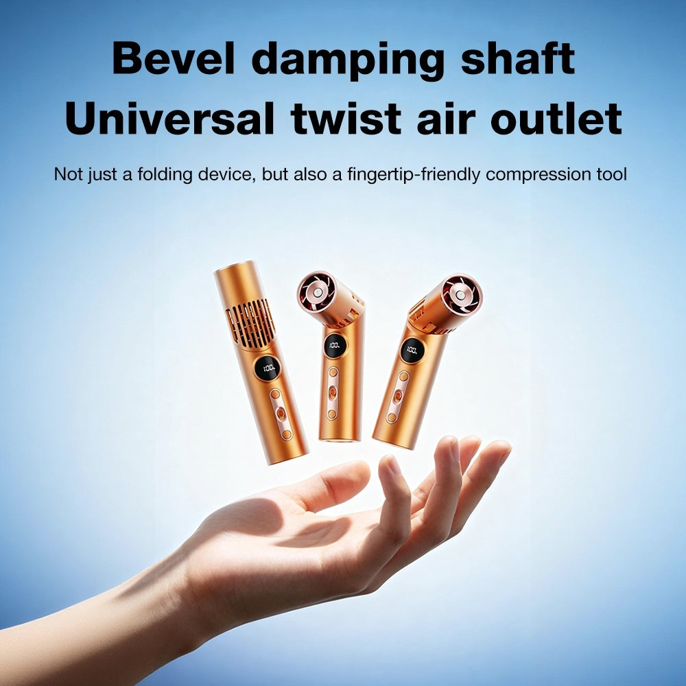2-in-1 Lipstick-Style Mini Fan – image 9