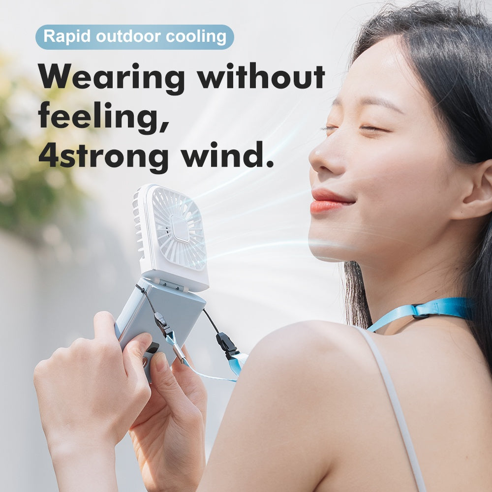 F30 Pro 3-in-1 Handheld, Neck & Desktop Fan – image 4