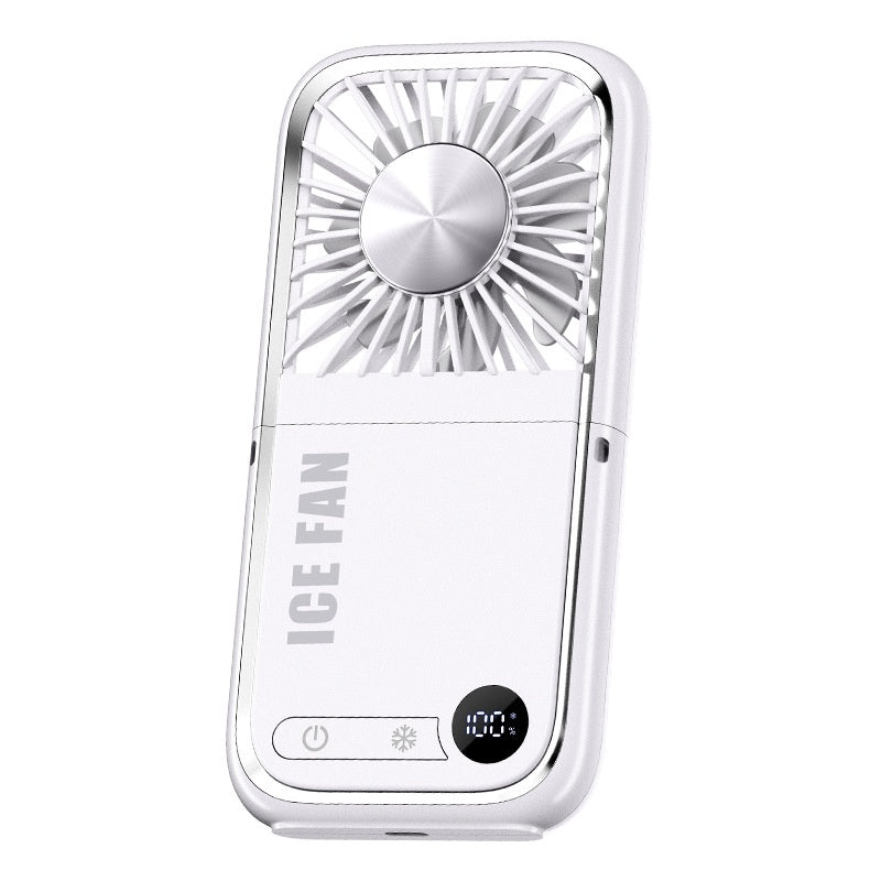 F30 Ultra Foldable Handheld Fan – Cooling Plate, 5 Speeds