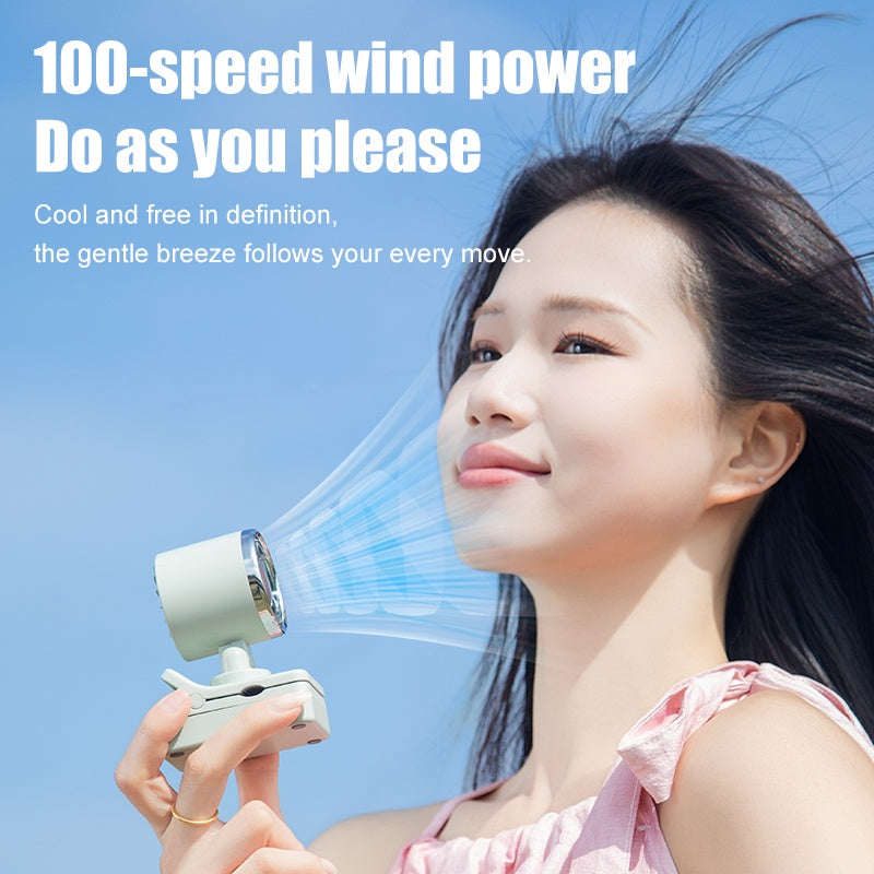 CYKE Digital Display Clip Fan – image 3